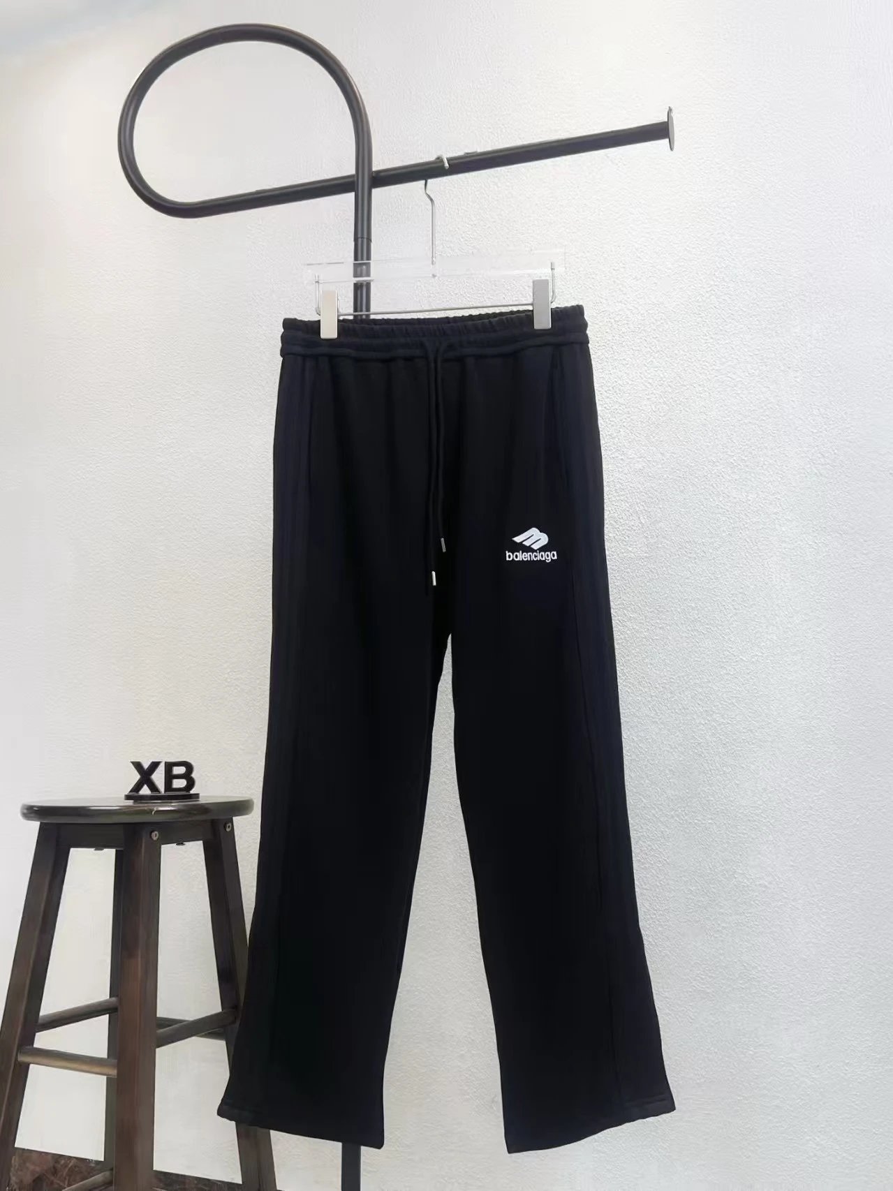 Letter Embroidered Casual Joggers photo 7