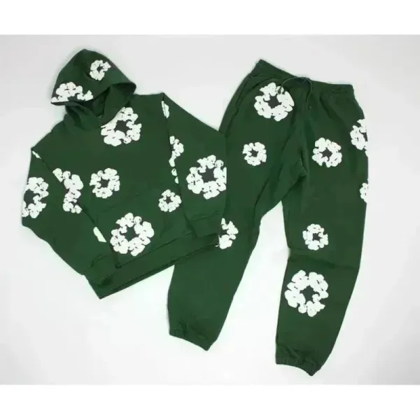 Off-White x Nike Sportswear Floral Print Blue Shorts - 6