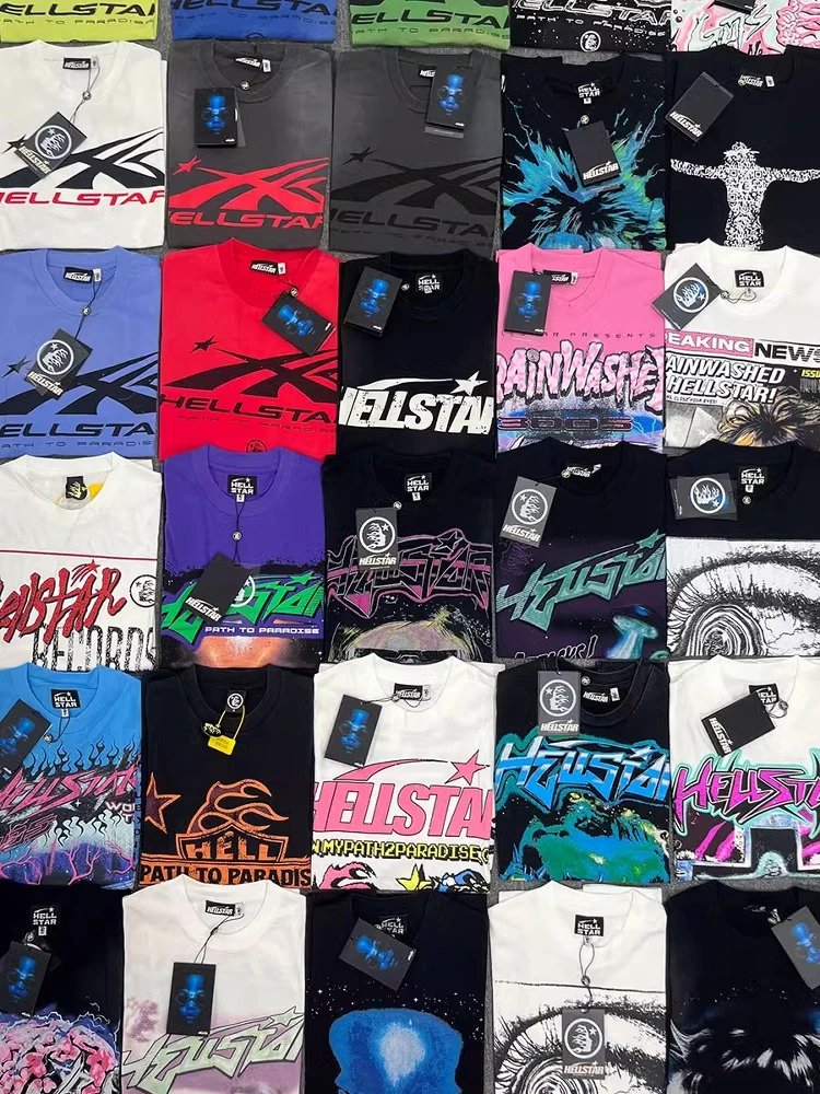 HL American Vintage Men's Women's VTG Short Sleeve T-Shirt Streetwear Tee