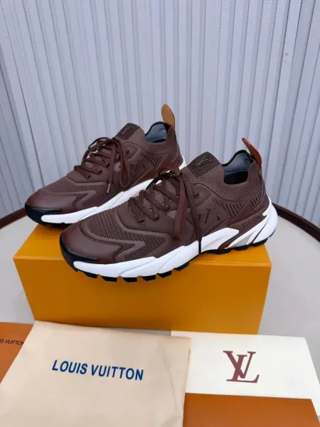 Louis Vuitton Archlight Brown Mesh Sneakers Chunky Sneakers - 9
