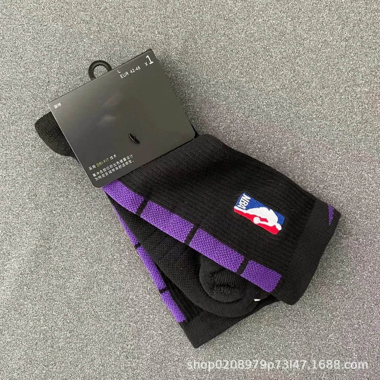 21 long black purple