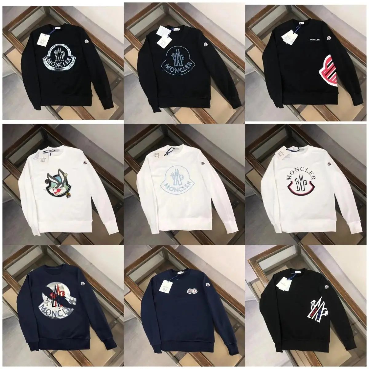 Trendy and versatile simple loose sweatshirt