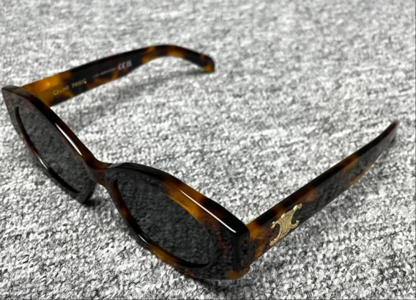 Celine Tortoiseshell Cat-Eye Sunglasses - 1