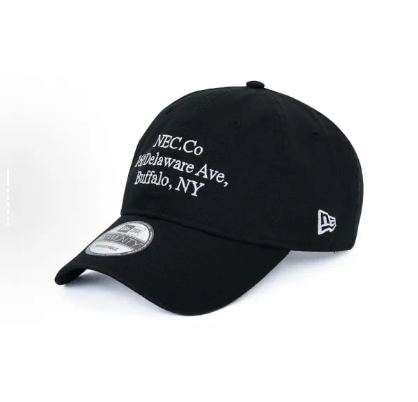 New Era x NEC.Co Delaware Ave Black Baseball Cap - 1