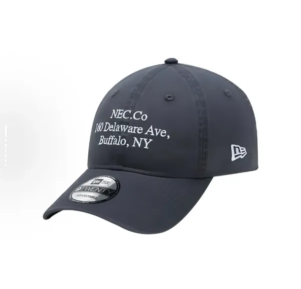 New Era x NEC.Co 9TWENTY Adjustable Cap Navy - 1
