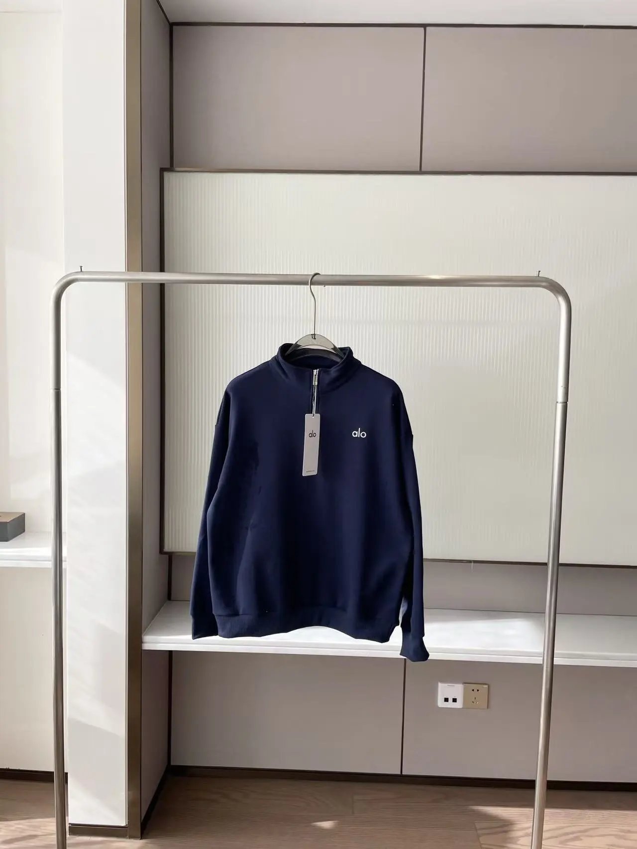 Half Zip - Navy