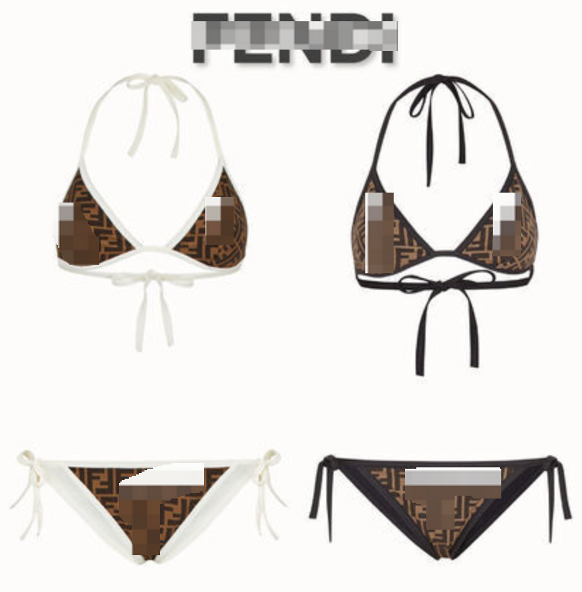 Fendi FF Logo Bikini Set [2 st