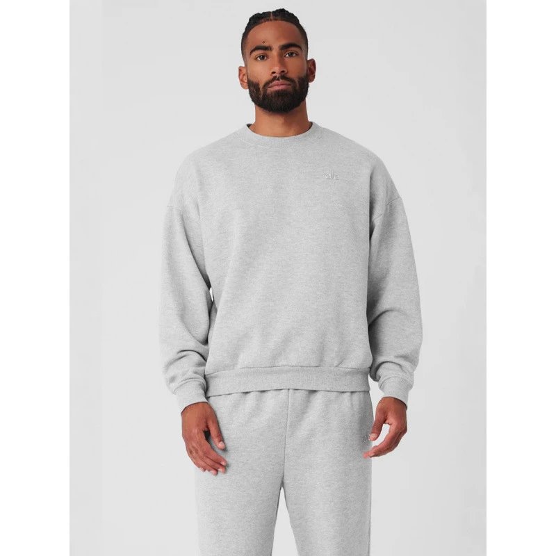 Round neck - light gray