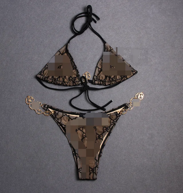 Gucci Swimwear GG monogram bikini set product detail image 1