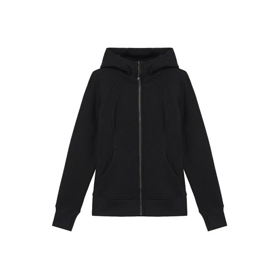 Casual Slim Fit Women's Hoodie Pullover Scuba Original Label Zip Up Hooded Sweatshirt Yoga Top *No Returns for Non-Quality Issues