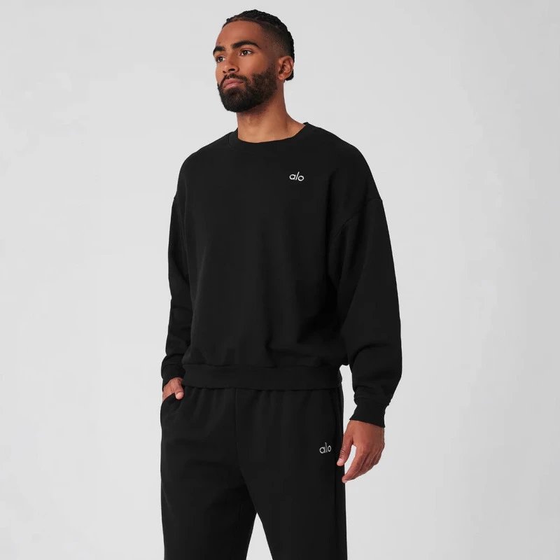 Round neck - black
