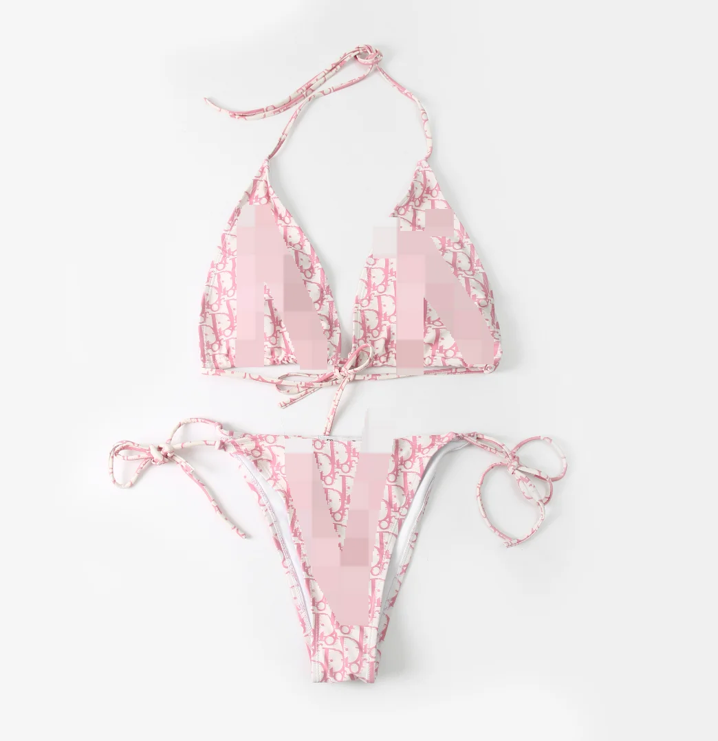 D letter swimsuit women's bikini European and American set *No quality problems,