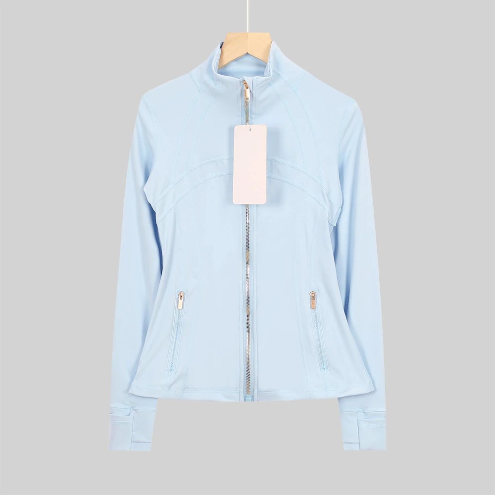 粉末蓝金夹克