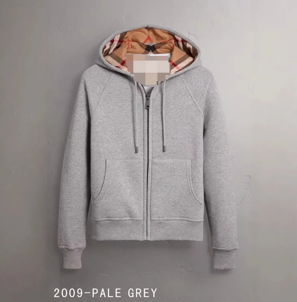 Burberry Check Lined Hoodie [2