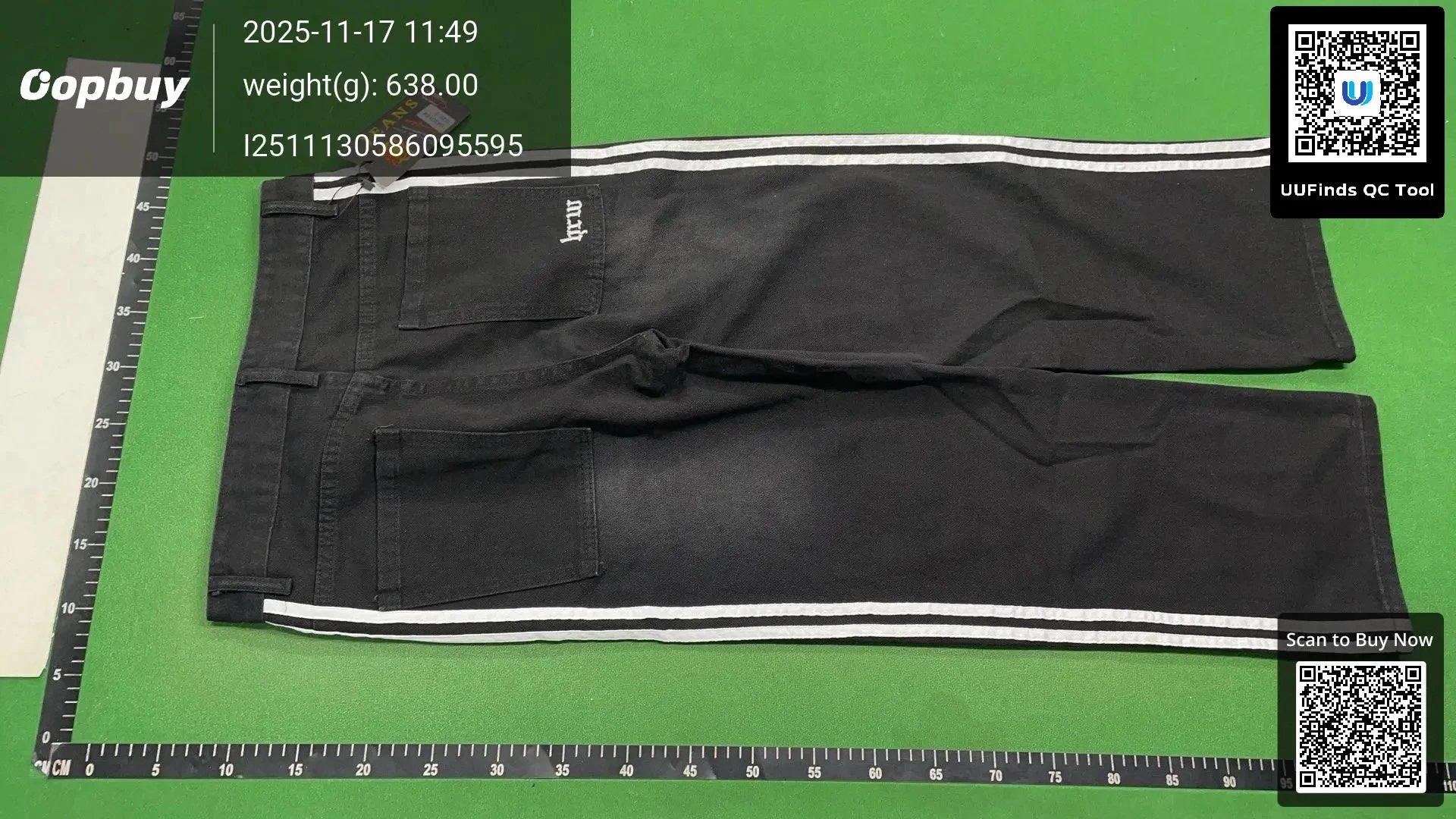 Moclose Brand Cargo Pants Black - 5