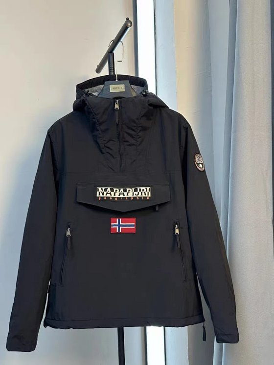 NA submachine jacket with half zipper
