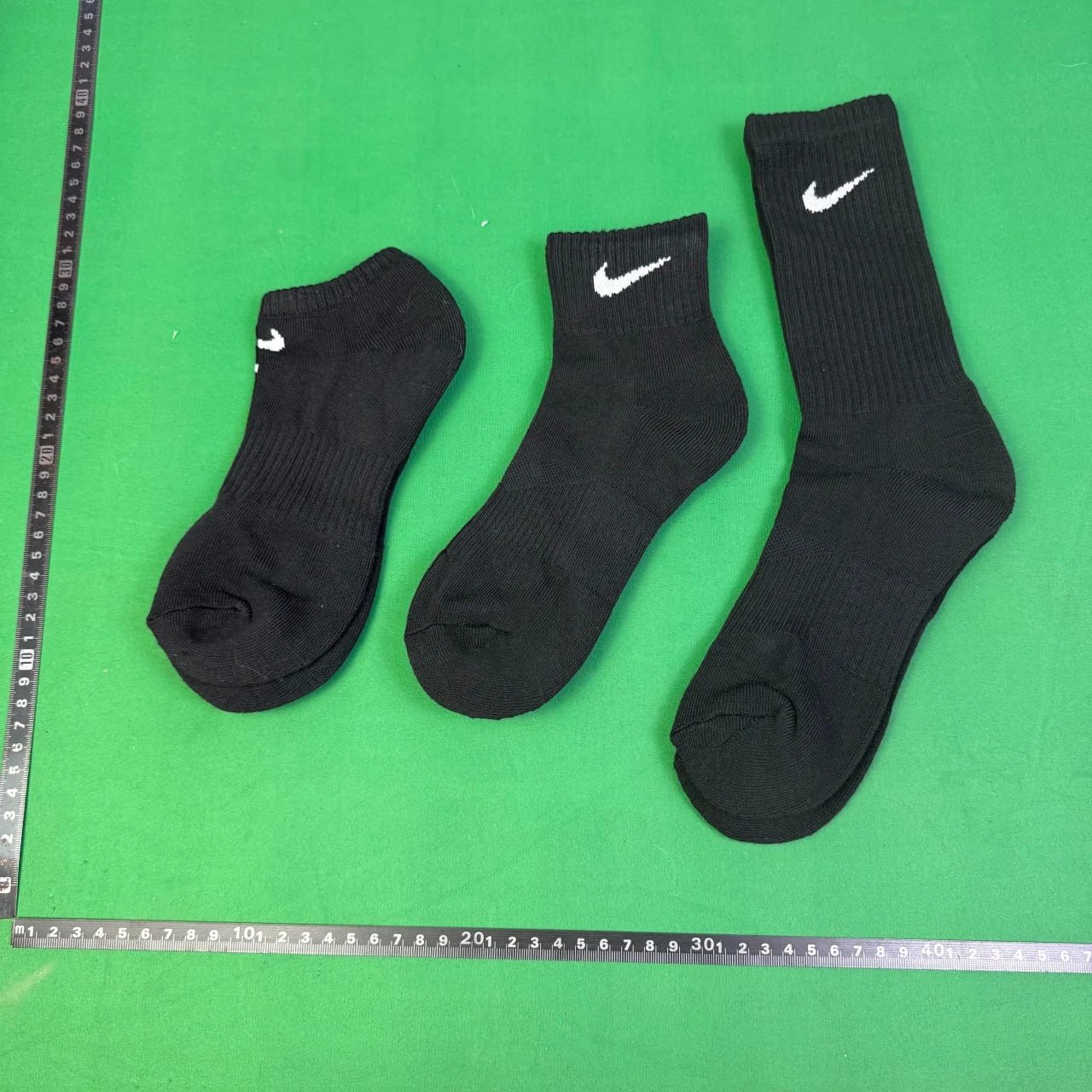 Design Ribbed Ankle Socks Gray Socks - 4
