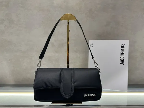 Jacquemus Le Chiquito Black Nylon Shoulder Bag - 1