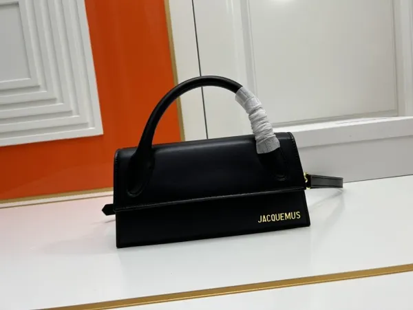 Jacquemus Le Chiquito Black Leather Handbag - 1