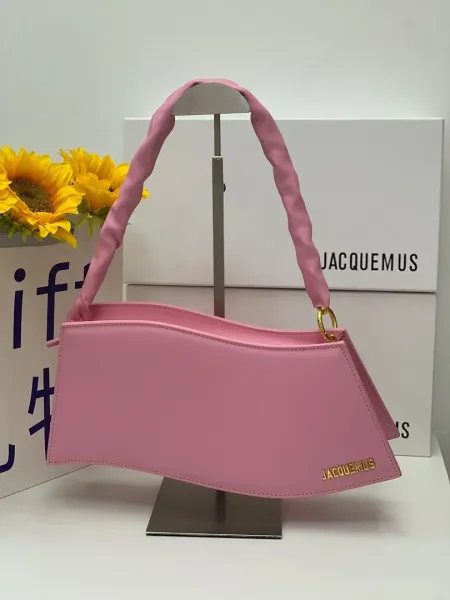 Jacquemus Le Chiquito Pink Shoulder Bag - 1