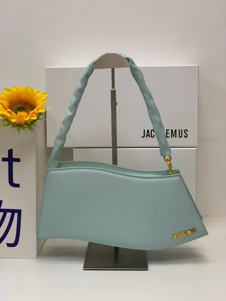 Jacquemus Le Chiquito Mint Green Shoulder Bag - 1