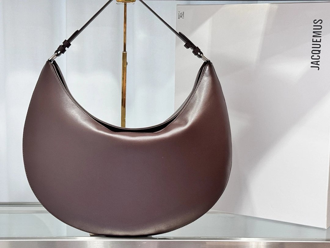 Jacquemus Le Chiquito Brown Leather Hobo Bag