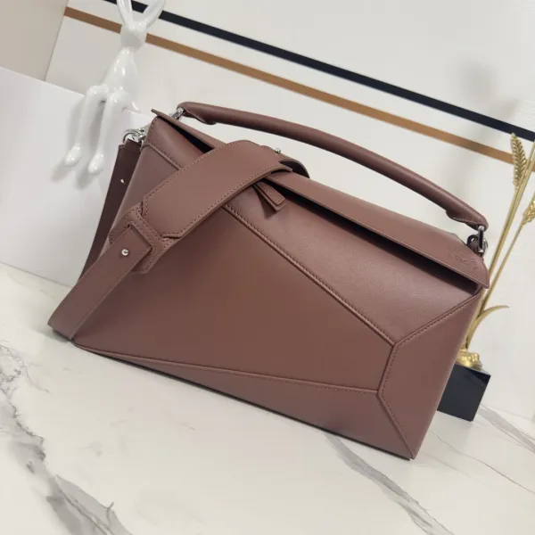 Loewe Chain Bucket Bag Mustard Yellow Leather Handbags - 9