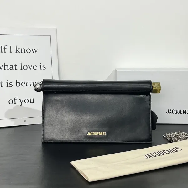 Jacquemus Le Chiquito Black Leather Handbag - 2