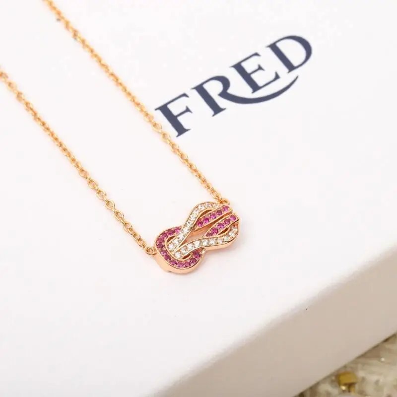 FRED Force 10 Heart Pendant Necklace Multicolor Jewelry - 5