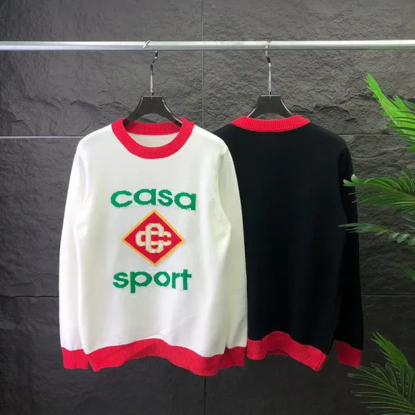 Dior Oblique Monogram Knit T-Shirt White with Navy and Yellow Trim - 3