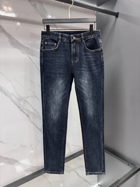 Design Slim Fit Dark Wash Jeans - 1