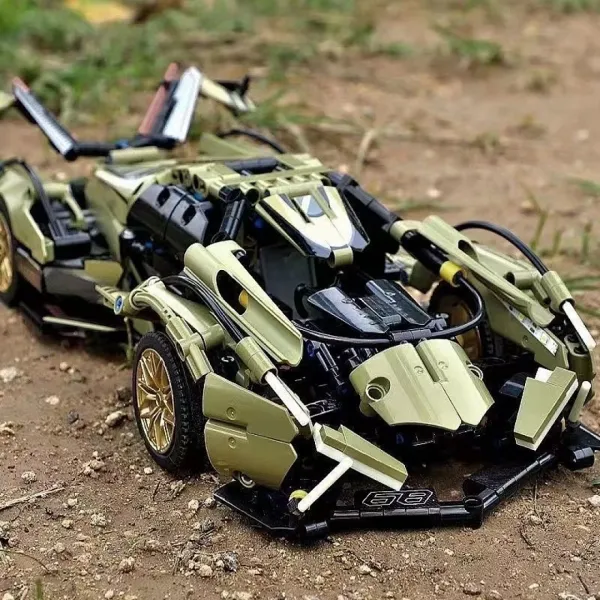 LEGO Technic Lamborghini Revuelto Green Model Kit Electronics - 1