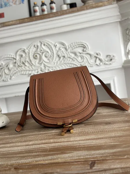 Chloé Tote Bag Beige Canvas with Logo Webbing Handles - 11
