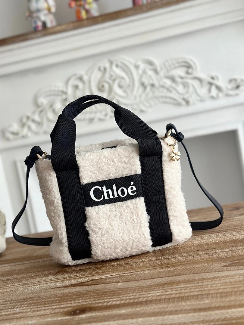 Chloé Mini Marcie Suede Olive Green Chain Shoulder Bag - 2