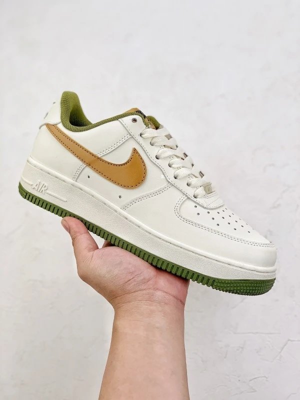 Nike Air Force 1 Low '07 Sail Curry Olive FB8876-101