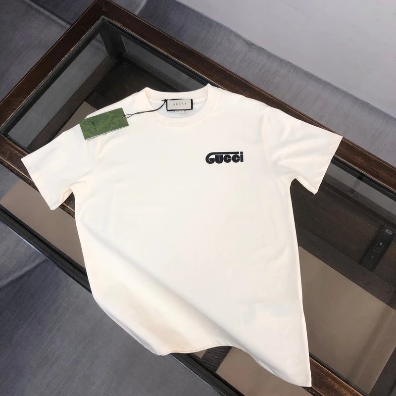 Gucci T-shirt Logo Print Ivory
