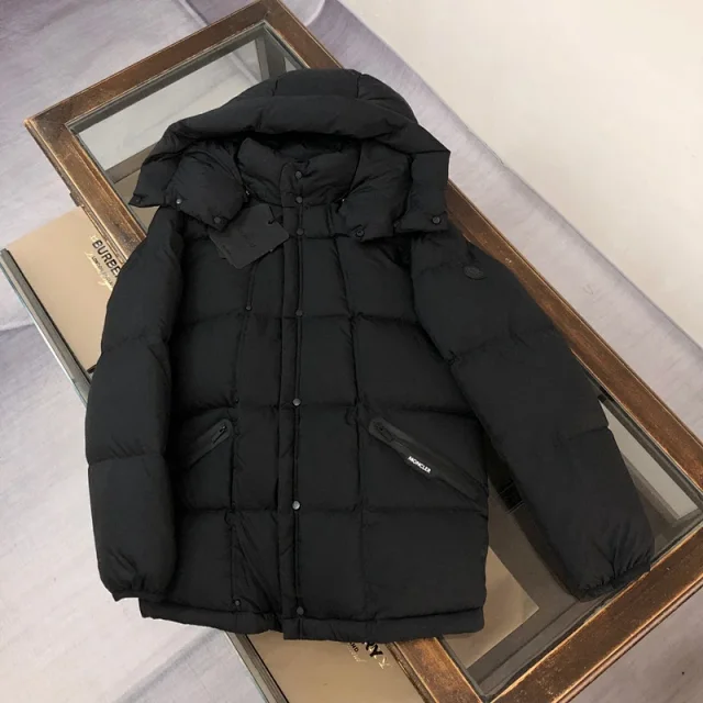 Moncler Down Jackets Hooded quilted jacket product detail image 6