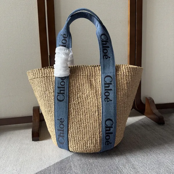 Chloé Faye Mini Mint Green Leather Handbag with Braided Straps and Tassels - 8