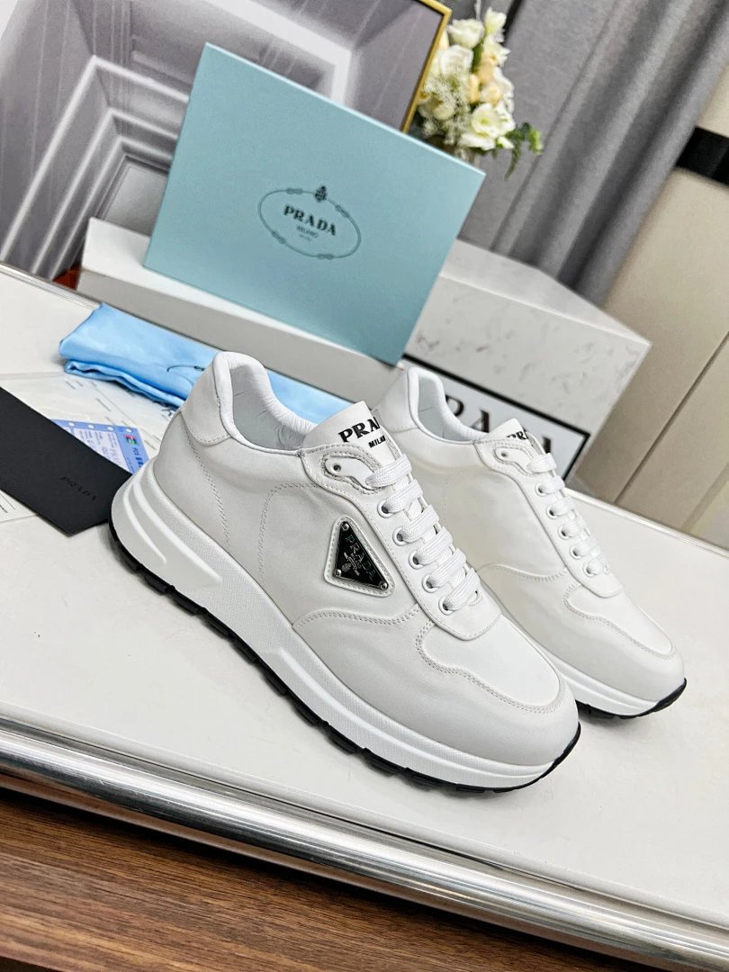 White Prada Sneakers