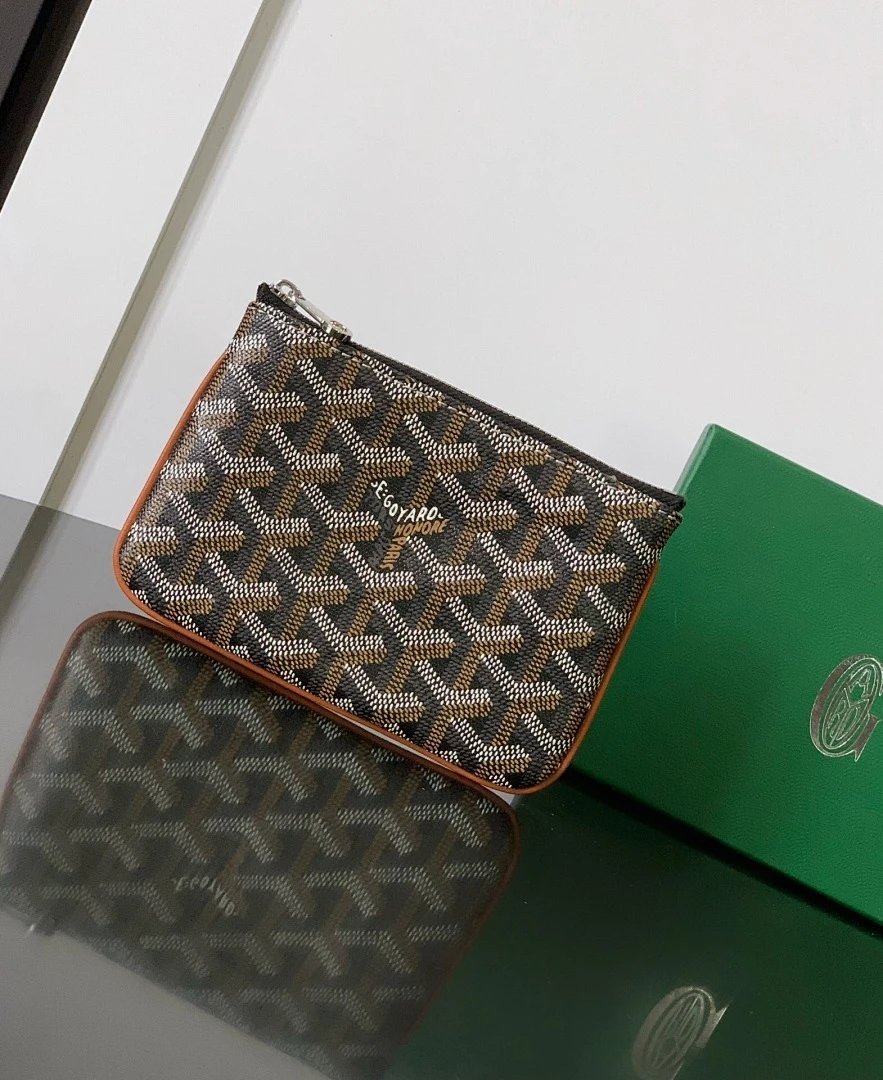 Goyard Senat Mini Pouch Goyardine Black