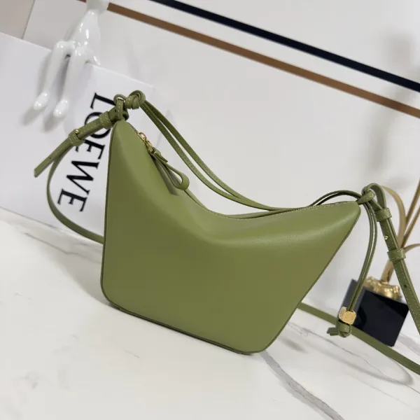 Loewe Chain Bucket Bag Mustard Yellow Leather Handbags - 7