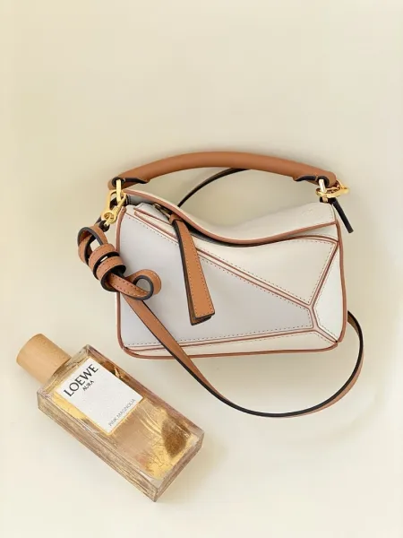 Loewe Chain Bucket Bag Mustard Yellow Leather Handbags - 4