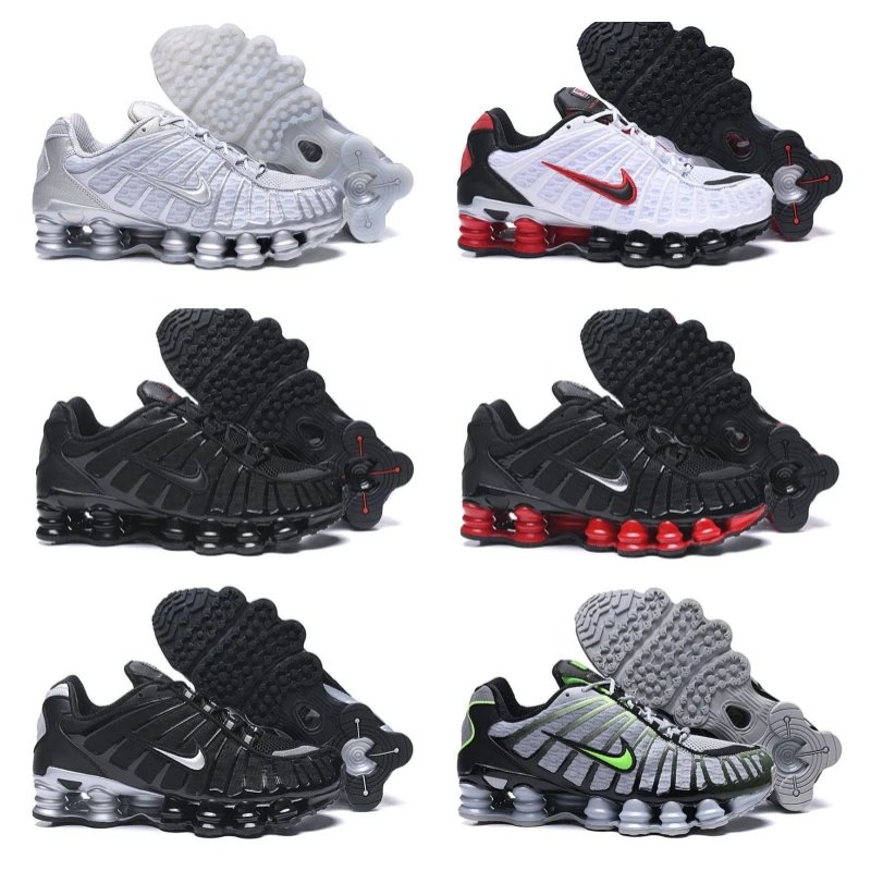 Nike Shox TL Column Cushion Running Sneakers