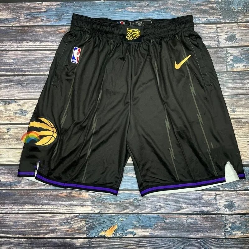 Nike Toronto Raptors City Edition Swingman Shorts Black - 1