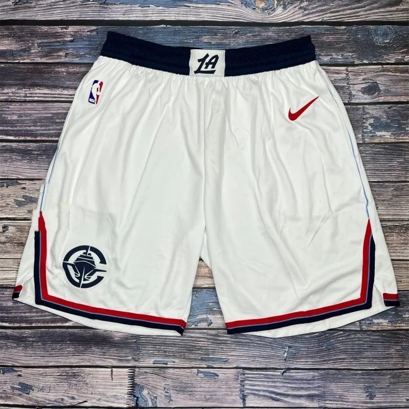 Nike Portland Trail Blazers City Edition Shorts Beige - 5