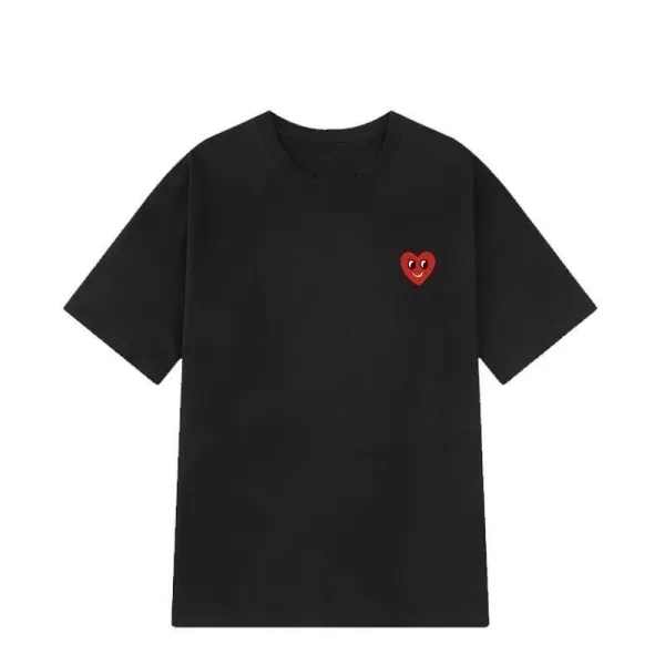 Comme des Garçons Play Heart Logo White Hoodie - 16