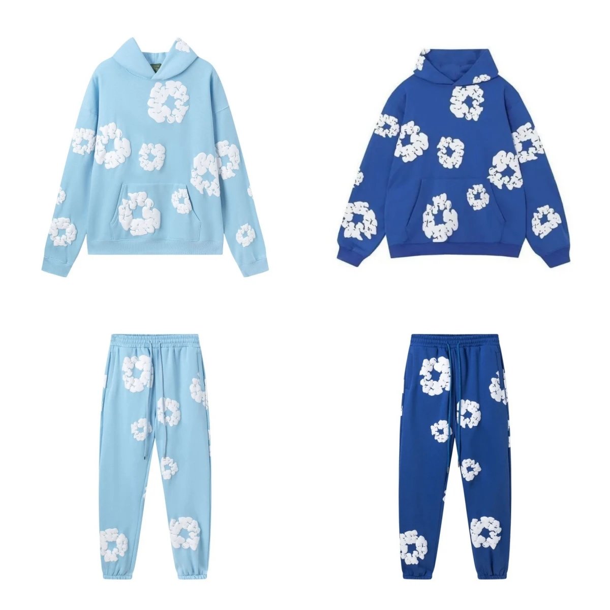 Scrunchie Print Hoodie & Jogge