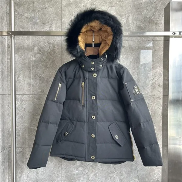 Moncler Genius Down Jacket White with Fur Hood - 16
