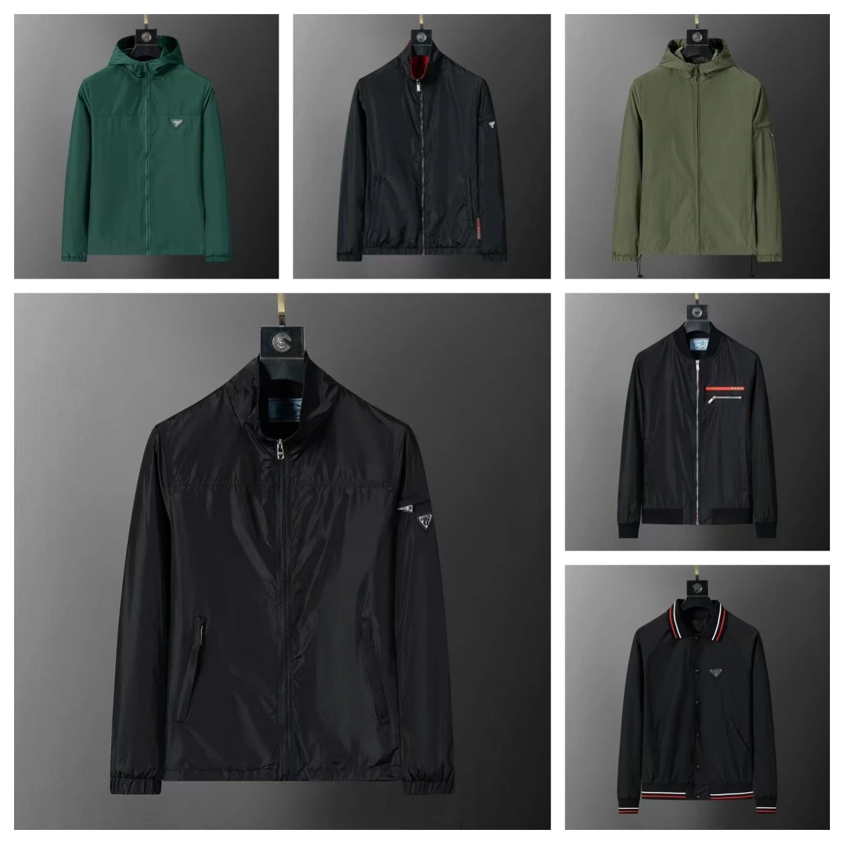 Prada Casual Zip-Up Jacket