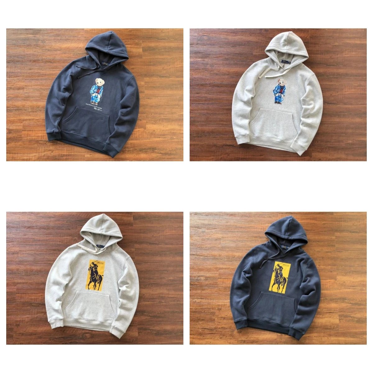 Ralph Lauren Polo Bear Graphic Pullover Hoodie